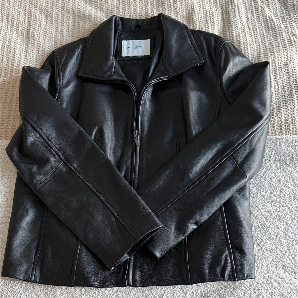 Women’s Black Leather Jacket